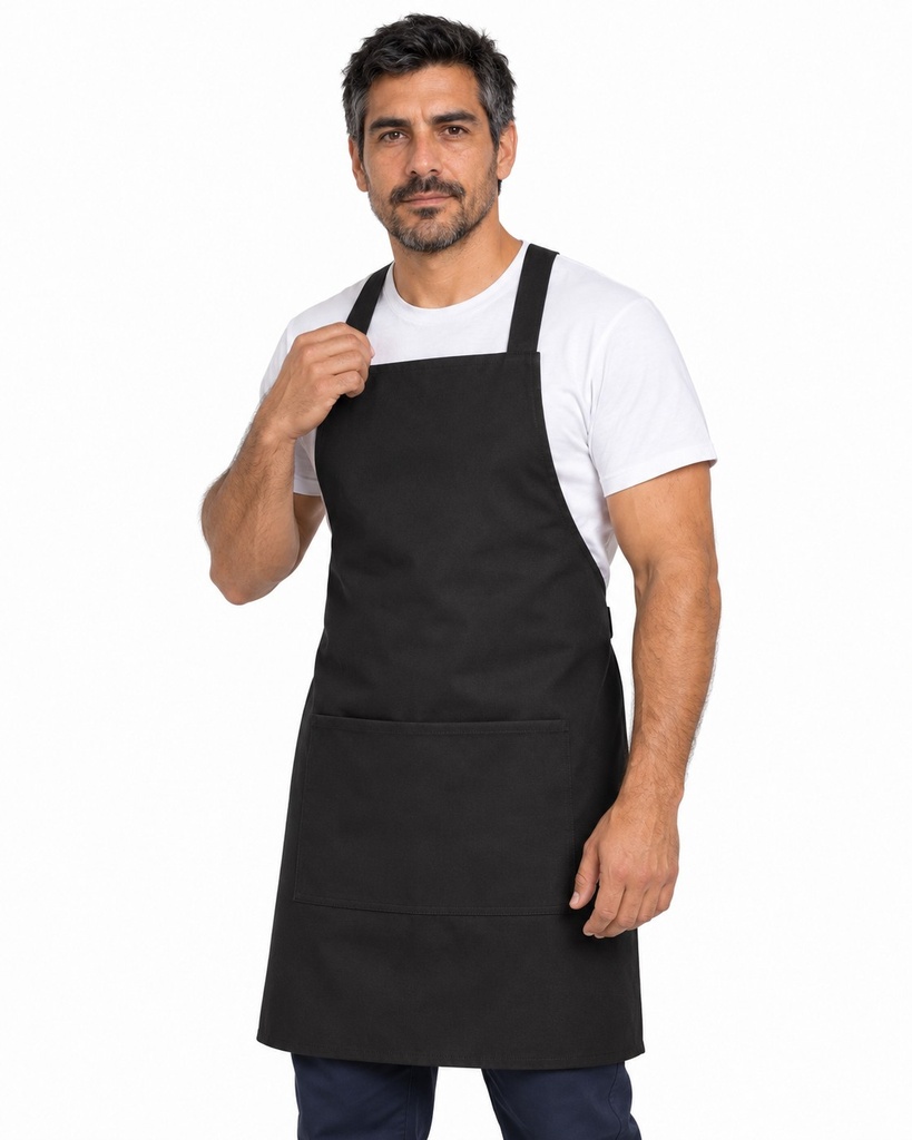 Delantal de Gabardina Cotton — P2 · frente, hombre