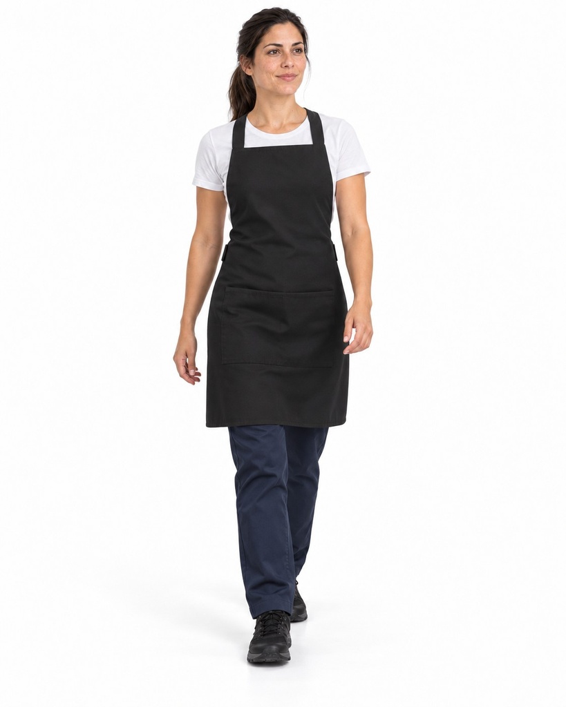 Delantal de Gabardina Cotton — P3 · cuerpo entero, mujer