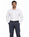 Pantalon Social Hombre Gabardina, Azul noche J95 — T1 · frente, hombre