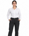Pantalon Social Mujer Gabardina, Negro — T1 · frente, mujer