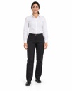 Pantalon Social Mujer Gabardina, Negro — T2 · cuerpo entero, mujer