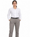 Pantalon Social Mujer Gabardina, Gris Topo — T1 · frente, mujer