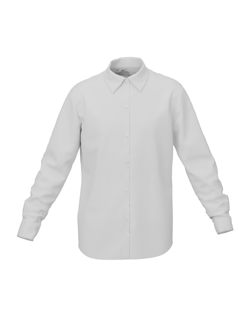 Camisa social mujer batista manga larga